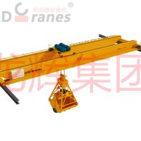 雙梁抓斗起重機，雙梁起重機, double girder grab crane, double girder crane,