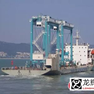特雷克斯諾爾中國2臺輪胎式集裝箱起重機(jī)成功發(fā)運往緬甸仰光